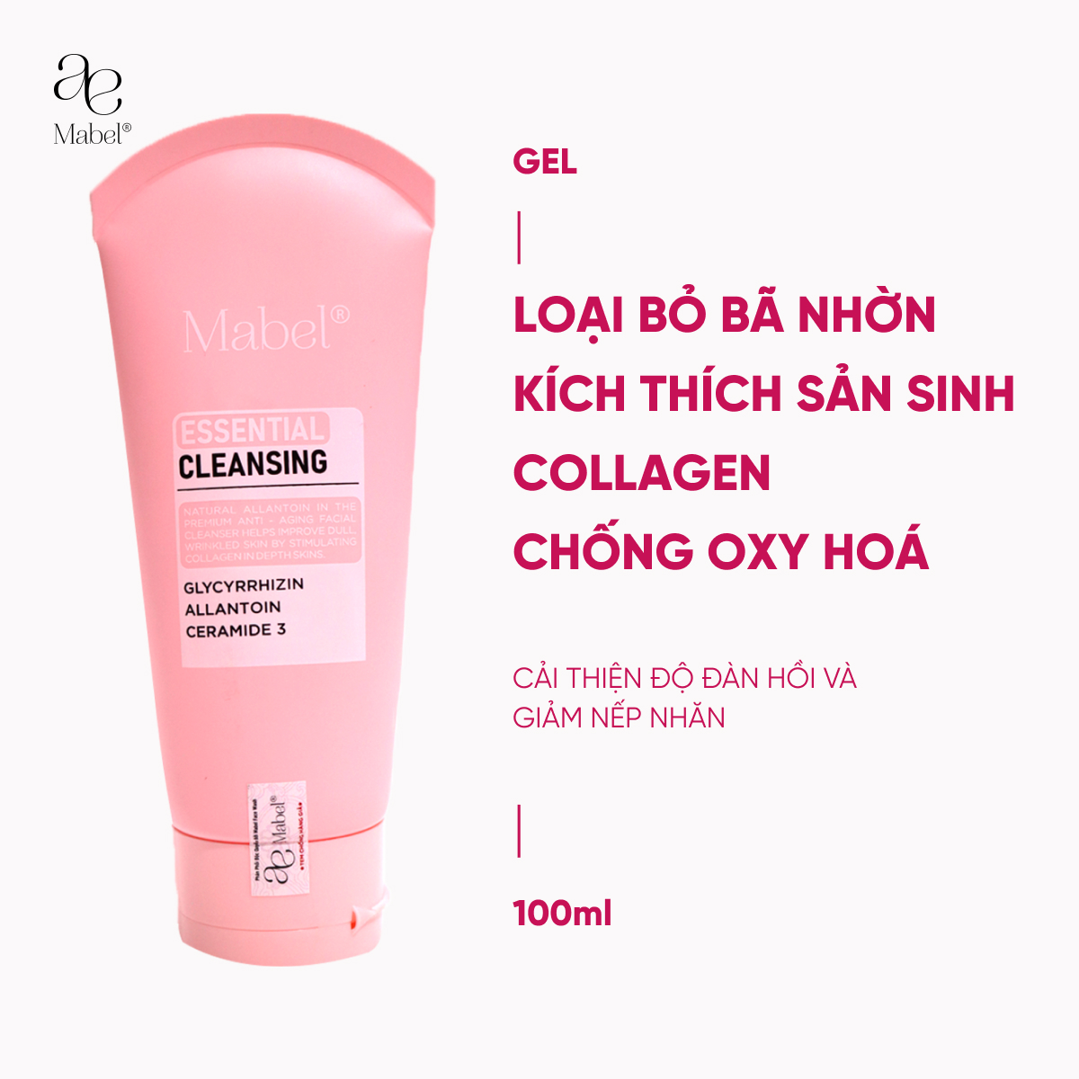 Essential Cleansing – sữa rửa mặt dịu nhẹ nhưng chăm da chuyên sâu